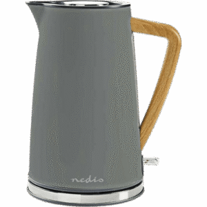 Bouilloire électrique Nedis KAWK510EGY 1.7L 2200W Grise