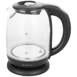 Bouilloire électrique Emerio wk-119255.5 1.7L Noir/Transparent