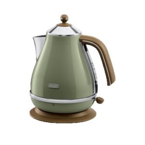 DeLonghi KBOV 2001.GR Bouilloire 2000W Vert 1.7L Icona Vintage