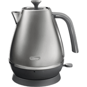 Delonghi KBI2001.S Bouilloire 2000W Argent Métal 1.7L