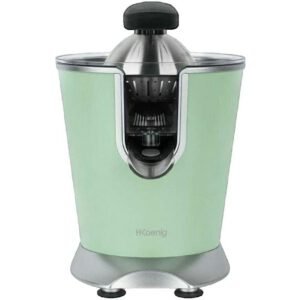 Presse-agrumes électrique H.Koenig AGR88 acier inoxydable, vert pastel