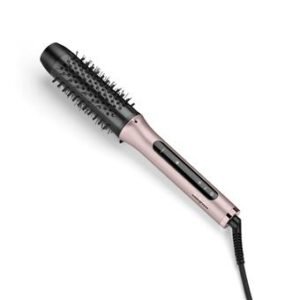 Brosse chauffante Babyliss Volume Boost HSB200E cylindre céramique 38 mm 4 températures Rose