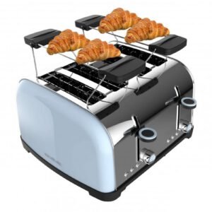 CECOTEC 04829 - Grille-pain vertical Toastin' time 1500 Double Blue