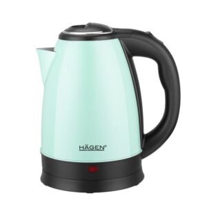 Bouilloire électrique 1.8L inox sans fil Vert Hagen HA5525-GRN