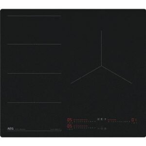 Table de cuisson induction AEG TI63IF00IZ SaphirMatt 60 cm 3 zones avec Flex Bridge Noir mat