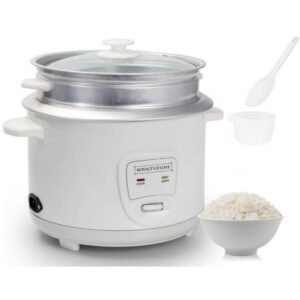 Cuiseur à riz avec panier vapeur 1,8L Royalty Line RLRC1810D