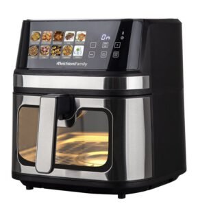 Melchioni GAIA PLUS 8L Unique Autonome 2200 W Friteuse d'air chaud Noir