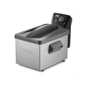 Friteuse électrique indépendante De Longhi F24518CZ 2300 W Noir Acier inoxydable