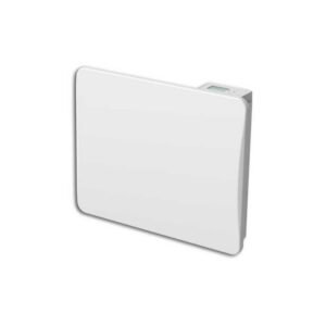 Radiateur électrique à inertie céramique WARM TECH 1000W 230V écran LCD mural Blanc