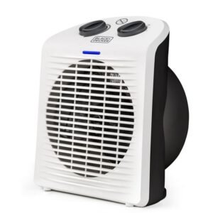 Black & Decker BXFSH2000E appareil de chauffage Intérieure Noir, Blanc 2000 W Chauffage de ventilateur électrique