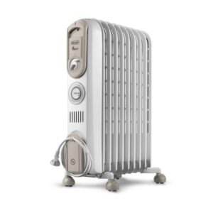 De'Longhi V550918T.WB Intérieure Blanc 1800 W Chauffage électrique à bain d'huile