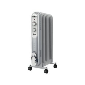 Ardes AR4R09S appareil de chauffage Chauffage électrique à bain d'huile Intérieure Noir, Gris, Blanc 2000 W