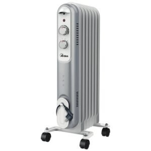 Ardes AR4R07S appareil de chauffage Chauffage électrique à bain d'huile Intérieure Noir, Gris, Blanc 1500 W