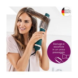 Beurer HC 45 Ocean Brosse sèche volumisante 2 en 1 bleu sarcelle