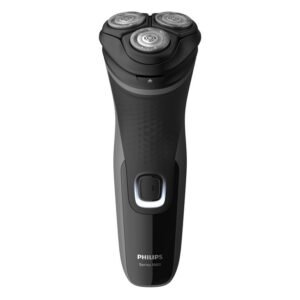 Philips 1000 series S1231/41 rasoir pour homme Rasoir rotatif Tondeuse Noir, Gris