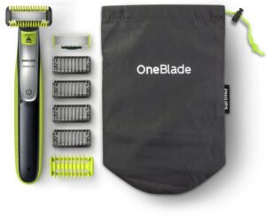 Philips Norelco OneBlade QP2630/30 tondeuse corps / rasoirs Charbon de bois, Citron vert