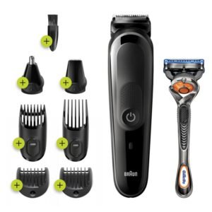 Braun All-in-one MGK 5260 tondeuse à barbe Noir