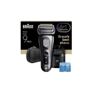 Braun Series 9 Pro+ 9667CC Rasoir à grille Tondeuse Argent