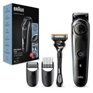 Braun BeardTrimmer 5 BT5341 Noir, Bleu