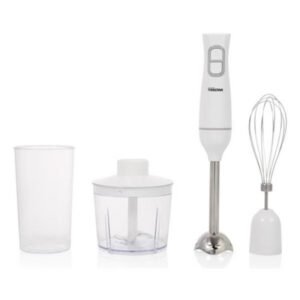 Batidora de mano Tristar MX-4881- 350W- Incluye Varillas, Picadora y Vaso Medidor