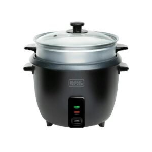 Cuiseur à riz Black+Decker 1,8 L Noir