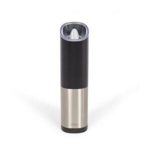Moulin a épices - LIVOO - GS161 - 80 ml - Moulure réglable - LED bleue - Par gravité rechargeable