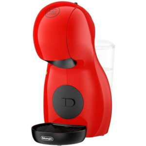Cafetière à Capsules Delonghi Piccolo XS Rouge et Noire, 15 Bars, Compacte et Rapide
