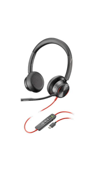 Casque Blackwire 8225 HP Ergonomique Noir
