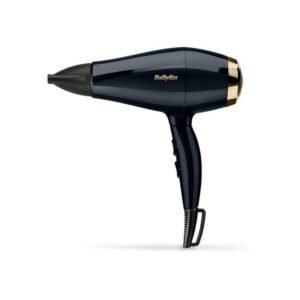 Sèche-cheveux BaByliss Speed Pro 5911E 2000W Noir Black Onyx 2 vitesses 2 températures ionique anti-frisottis 6 mm concentrateur cordon rotatif 2,8 m