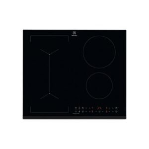 Table de cuisson à induction Electrolux LIV6343 60 cm 4 foyers Bridge boosters H²H noir