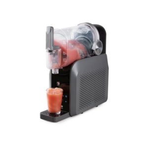 DOMO Gelissimo DO9308I Sorbetière 3 en 1 Granité Slush Italien 1,8 L 7 Programmes Noir