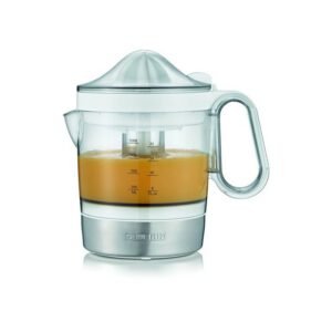 Presse-agrumes électrique Severin CP3535 40 W Double rotation 2 cônes amovibles Réservoir 1 L blanc