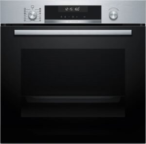 Bosch Serie 6 HBG578ES3 four 71 L 3600 W Noir, Acier inoxydable