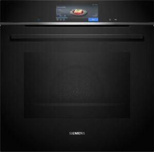 SIEMENS HB778G3B1 - Four Pyrolyse - iQ700 - 71L - Écran TFT Tactile - 13 Modes de Cuisson - Air Pulsé 4D - CookControl Pro - Home Connect - HumidClean Plus