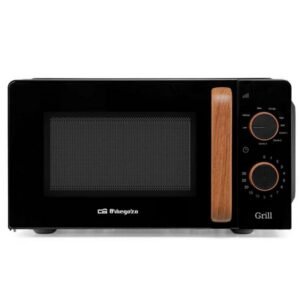 Micro-ondes Orbegozo Mi 2140 Noir / 700 W avec grill, 20 litres