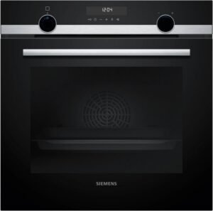 Siemens iQ500 HB578GES7 four 71 L Noir, Acier inoxydable
