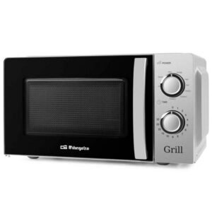 Micro-ondes Orbegozo Mig 2138 avec grill, argent, 700 W