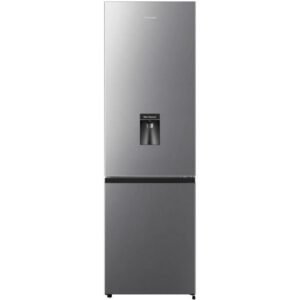 Réfrigérateur combiné - HISENSE - FCN255WDE - 2 portes - 255 L - Classe E - 55 x 56,3 x 179,7 cm - Argent