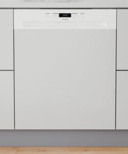 WHIRLPOOL WBC3C26 - Lave-vaisselle intégrable - Programmateur 6ème Sens - Moteur induction - 8 programmes - Économies d'eau et électricité - Départ différé 24h - Multizone