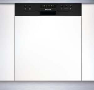 Brandt Lave-vaisselle intégrable BDB424LB noir, 14 couverts