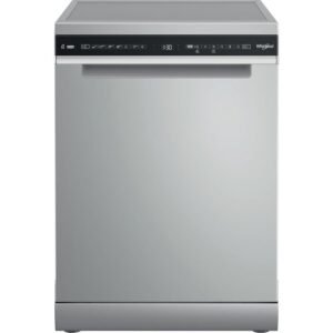WHIRLPOOL - W7FHS31S - Lave-vaisselle - Programmateur 6ème Sens - PowerClean Pro - Natural Dry - Extra Silence - Cuve MaxiSpace - Tiroir à couverts modulable