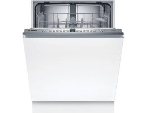 BOSCH SMV26AX01F - Lave-vaisselle Tout-intégrable - 12 Couverts - 60 cm - VarioSpeed Plus - RackMatic - Séchage Extra - Cuve Polinox - 48 dB - Classe E