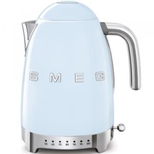 Bouilloire Smeg style années 50 bleu pastel klf04pbeu