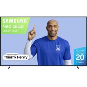 Samsung TQ115QN90FT Neo QLED 115” 4K Smart TV Quantum Mini LED Pro Noir Titane
