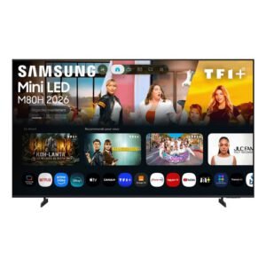 Téléviseur Samsung TU85M80HAUXXC 85 Mini LED 4K Smart TV Vision AI 144Hz Motion Xcelerator Tizen Noir