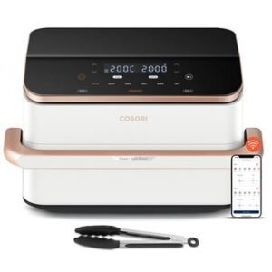 Friteuse à air Cosori DualBlaze TwinFry 10 L sans huile CAF-TF101S double zone blanc