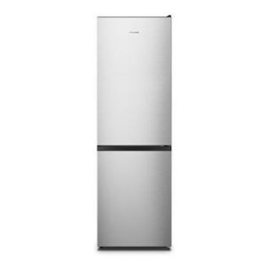 Réfrigérateur combiné Hisense RB3N300NECA No Frost 304 L Pose libre Gris acier inox Total No Frost Alarme porte