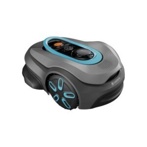 Tondeuse robot GARDENA smart SILENO sense 600 GPS-RTK + AI Vision jusqu'à 600 m² sans câble Noir et gris