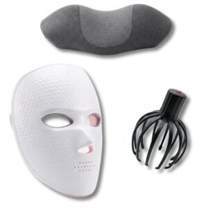 Coffret Tonification & Récupération – Électrostimulateur EMS Musculaire + Pistolet de Massage Percussion
