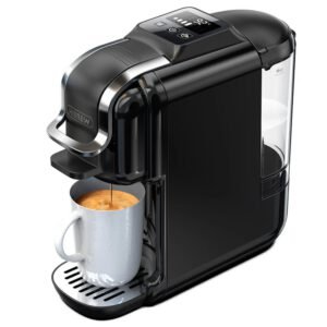 Machine à café HIBREW H2C, 20 bars, noire
